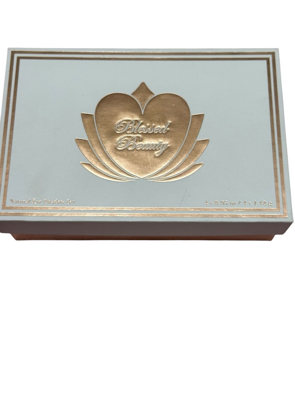 Natural Eyeshadow Palette - Gold & White